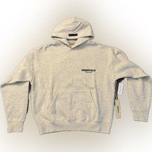 Fear of God Essentials Light Oatmeal Hoodie